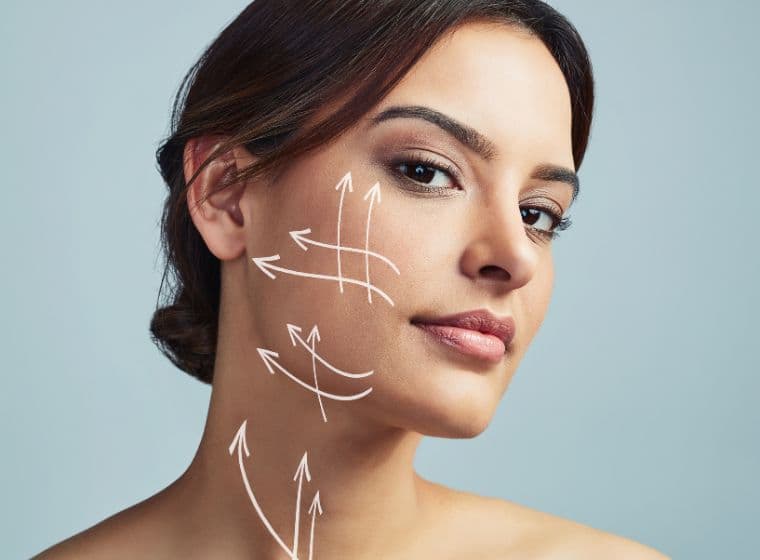 شد الوجه الجراحي